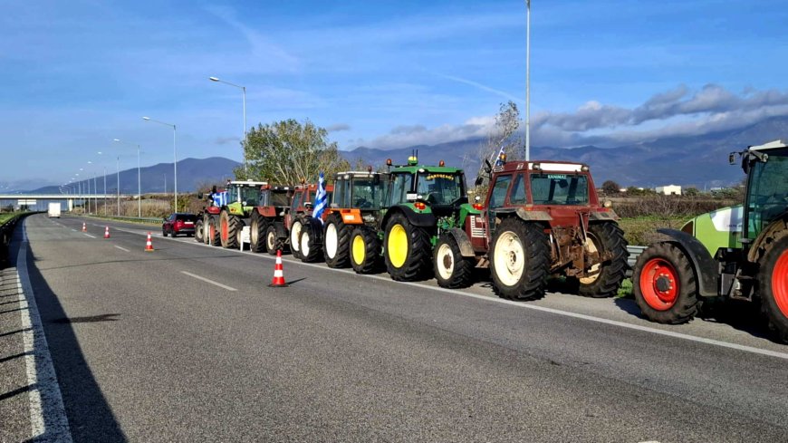 Ανοίγει η Εγνατία οδός στο μπλόκο Κομοτηνής από 23 έως 26 Δεκεμβρίου