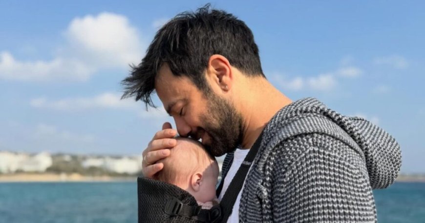 Αντρέας Γεωργίου: Η τρυφερή φωτογραφία με την τεσσάρων μηνών κόρη του