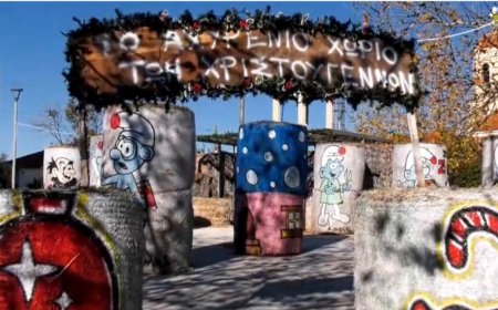 Θρυλόριο: Το αχυρένιο χωριό που «μάγεψε» τις γιορτές και έγινε πόλος έλξης για μικρούς και μεγάλους