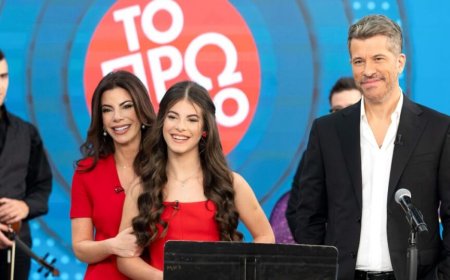 Λιόνα Βαρθακούρη: Η 13χρονη κόρη του Χάρη και της Αντελίνας τραγούδησε για πρώτη φορά στην τηλεόραση