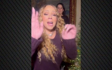 Το χιουμοριστικό βίντεο της Μαράια Κάρεϊ για το τέλος των εορτών: Όταν λένε ότι τα Χριστούγεννα τελείωσαν