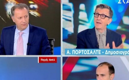 Άρης Πορτοσάλτε κατά ΑΝΤ1 για Γιώργο Παπαδάκη: «Αυτό το “φύγε” δεν μου άρεσε καθόλου»