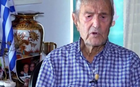 Ο Γιάννης Βογιατζής έγινε 100 ετών: «Δεν έχω πίεση, δεν πίνω, δεν καπνίζω, δεν έχω ένοχη συνείδηση»