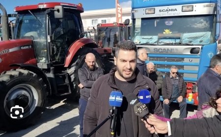 Εγνατία: Έκλεισαν και το ρεύμα προς Αλεξανδρούπολη οι αγρότες του μπλόκου της Ροδόπης