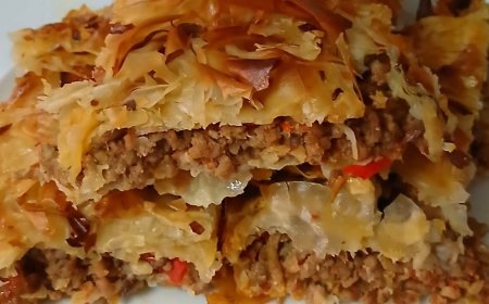 Κιμαδόπιτα χορταστική και λαχταριστή !!!