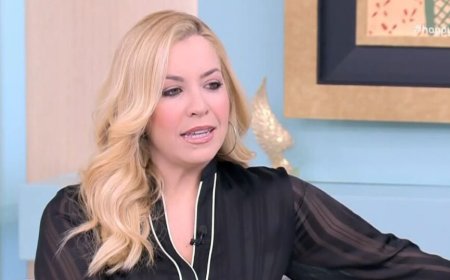Μαρία Αναστασοπούλου για τον χωρισμό της: «Θα χαίρεται πολύ ο κύριος Κολοκυθάς που κάνουμε αυτή τη συζήτηση τώρα»