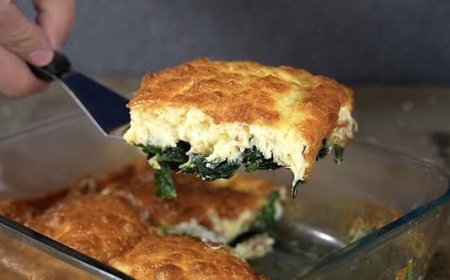 Πώς να φτιάξεις εύκολο και γρήγορο σουφλέ με σπανάκι σε μόλις 5' !!!