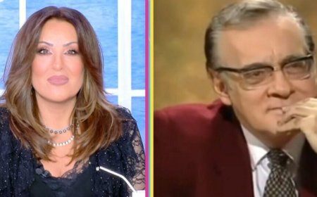 Ναταλία Γερμανού: Επική on air αντίδραση σε ατάκα του πατέρα της από το 1995