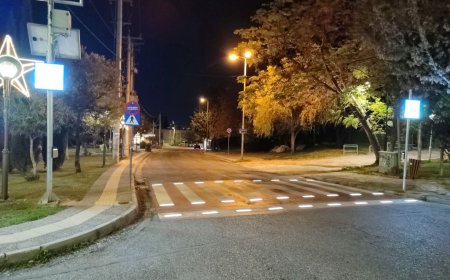 Πετρούπολη: Nέες «έξυπνες» διαβάσεις προστατεύουν μαθητές και πεζούς