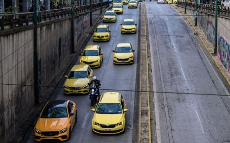 Απεργία ταξί 13–14 Ιανουαρίου: 48ωρο «χειρόφρενο» για τους οδηγούς