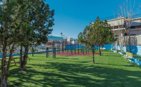 Νέα υποδομή άθλησης στον Πειραιά: Το πάρκο Δηλαβέρη άνοιξε για το κοινό