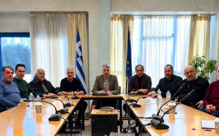 Συνάντηση Τοψίδη με προέδρους ΕΠΣ για το 3ο Περιφερειακό Αναπτυξιακό Τουρνουά Ποδοσφαίρου Κ12 και Κ14