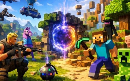 Φήμη θέλει το Fortnite να ετοιμάζει συνεργασία με το Minecraft