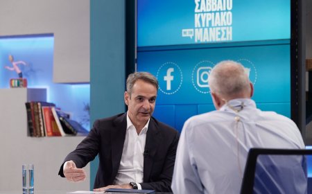 Μητσοτάκης – Μάνεσης: Το πείραγμα του δημοσιογράφου για τον Παναθηναϊκό