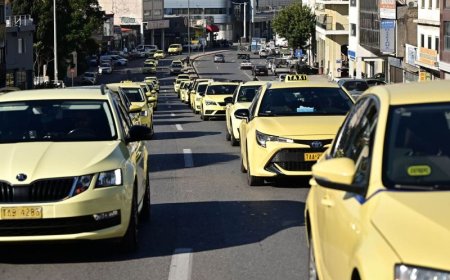 Απεργία ταξί: Πότε τραβούν χειρόφρενο – Ποια είναι τα αιτήματά τους