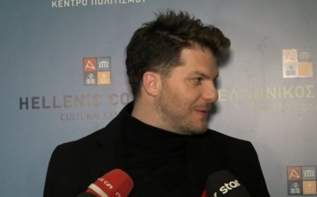Λούκας Γιώρκας – Η αντίδραση σε ερώτηση για τα υποψήφια τραγούδια της Eurovision: «Δεν θέλω να πω κάτι»