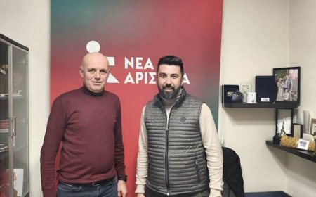 Συνάντηση του Οζγκιούρ Φερχάτ με τον πρόεδρο των καπνοπαραγωγών Σινάν Αμέτ