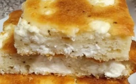 Εύκολη Και πεντανόστιμη τυρόπιτα χωρίς φύλλο!!!