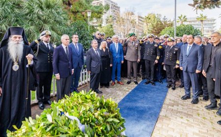 Δήμος Πειραιά: Μνημόσυνη τελετή για τον Παναγιώτη Βλαχάκο και τους ήρωες των Ιμίων