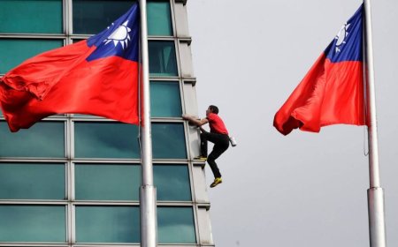 Ταϊβάν αναρριχητής: Σκαρφάλωσε ουρανοξύστη χωρίς σχοινί ασφαλείας σε 90 λεπτά