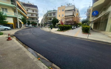 Δήμος Πειραιά: Ολοκληρώθηκαν οι ασφαλτοστρώσεις σε Καμίνια και Παλαιά Κοκκινιά