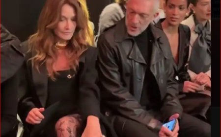 Το βίντεο που έγινε viral με το βλέμμα του Κασσέλ στους μηρούς της Κάρλα Μπρούνι