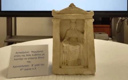 Πειραιάς: Εντοπίστηκε έργο του 4ου αιώνα π.Χ. με τη θεά Κυβέλη – Σύλληψη του κατόχου