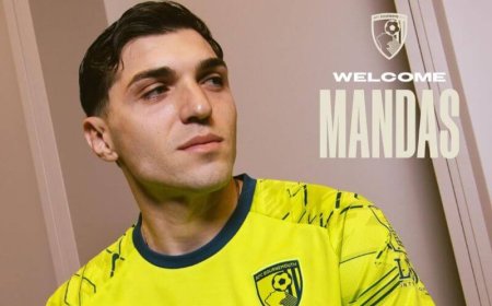 Χρήστος Μανδάς: Η Μπόρνμουθ ανακοίνωσε την απόκτηση του Έλληνα τερματοφύλακα