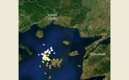 Μέτωπο καταιγίδων με υψηλή ηλεκτρική δραστηριότητα κινείται από το Αιγαίο προς τη Θράκη