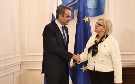 Μητσοτάκης – Γαλλίδα υπουργός Άμυνας: Εργαζόμαστε από κοινού για την ανανέωση της Στρατηγικής Εταιρικής Σχέσης