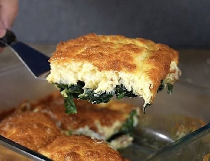 Πώς να φτιάξεις εύκολο και γρήγορο σουφλέ με σπανάκι σε μόλις 5' !!!