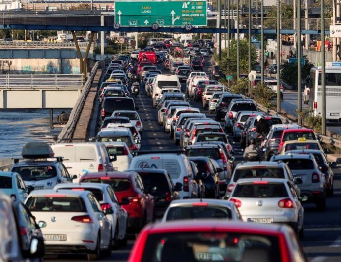 Κηφισός: Κλείνουν λωρίδες λόγω εργασιών έως τις 23 Ιανουαρίου