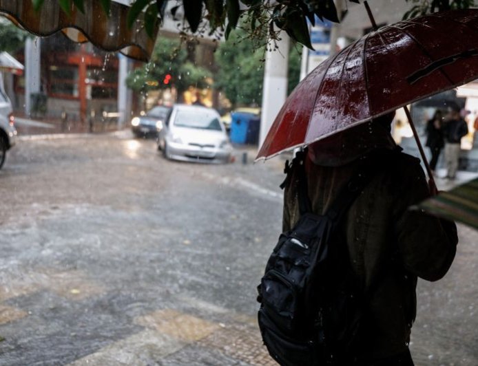 Κακοκαιρία: Έκτακτο δελτίο επικίνδυνων φαινομένων για 36 ώρες με προειδοποίηση και για την Αττική