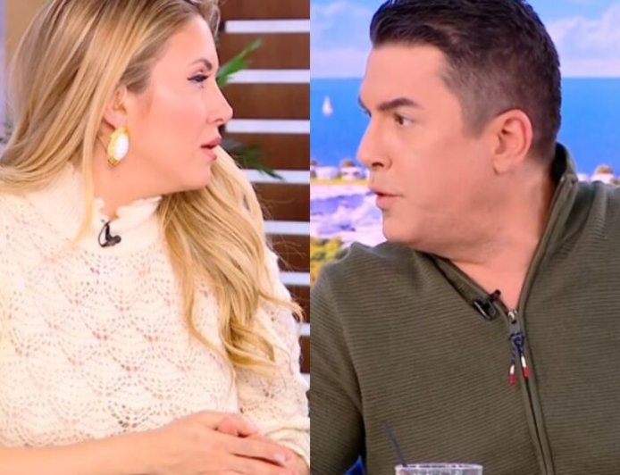 Πάνος Κατσαρίδης και Φωτεινή Πετρογιάννη σε άβολο διάλογο στον αέρα – «Κάνε εσύ τη δουλειά σου και άσε εμένα να κάνω τη δική μου»