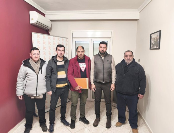 Συνάντηση Οζγκιούρ Φερχάτ με κτηνοτροφικό σύλλογο Ροδόπης