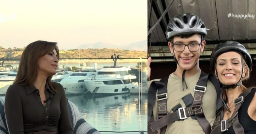 Μαρία Σαράφογλου για πρώτη φορά: «Αισθάνομαι ευτυχισμένη, όταν ακούω τον γιο μου να γελάει με την καρδιά του, είναι το μεγαλύτερό μου επίτευγμα»