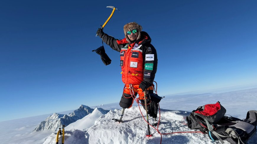 Seven Summits: Στις «7 κορυφές» του κόσμου ο πρώτος ορειβάτης με διπλό ακρωτηριασμό