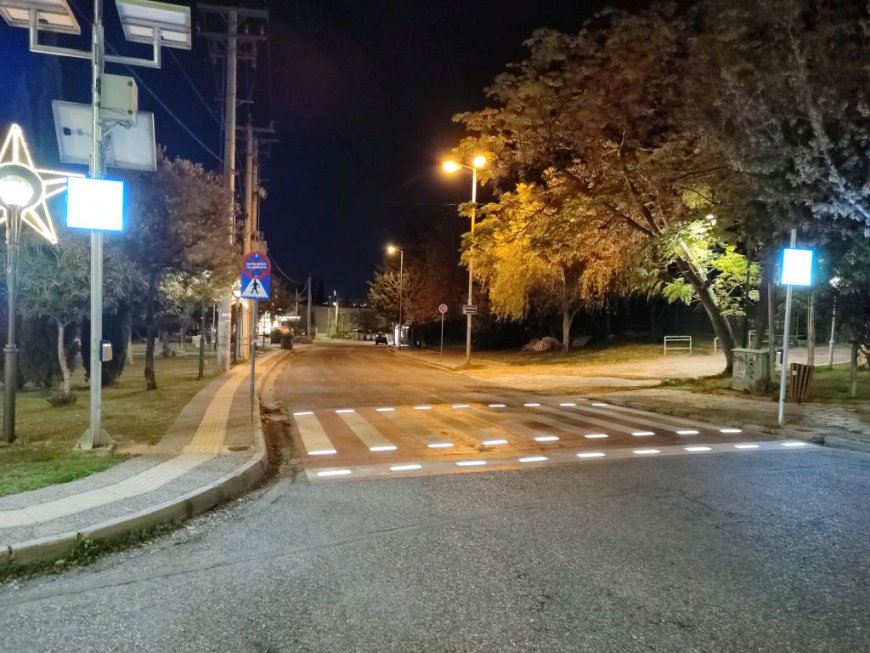 Πετρούπολη: Nέες «έξυπνες» διαβάσεις προστατεύουν μαθητές και πεζούς