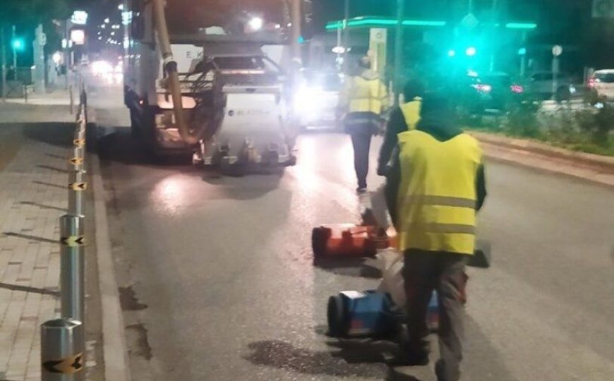 Παλαιό Φάληρο: Σφαιριδιοβολή και σύγχρονες τεχνικές για αντιολισθητικούς δρόμους