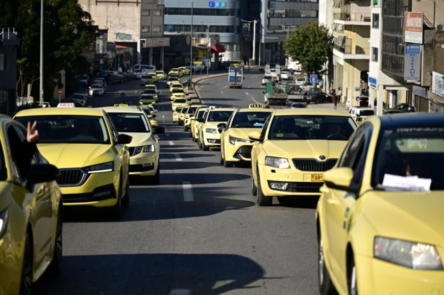 Απεργία ταξί: Για τρίτη μέρα το “χειρόφρενο” στην Αθήνα