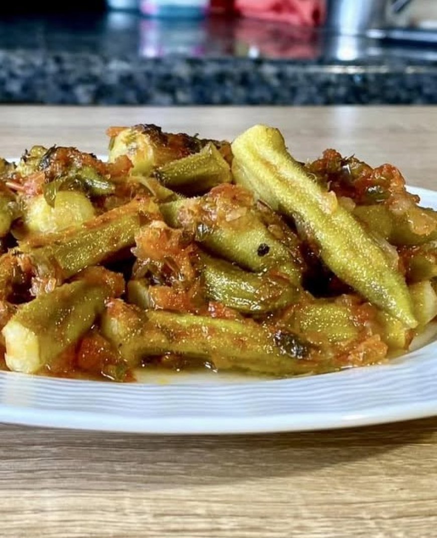 Μπάμιες χωρίς Σάλια στο Φούρνο !!!