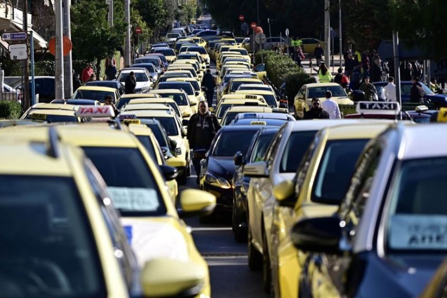 Απεργία ταξί: Στους δρόμους οι οδηγοί – Η ανακοίνωση του ΣΑΤΑ