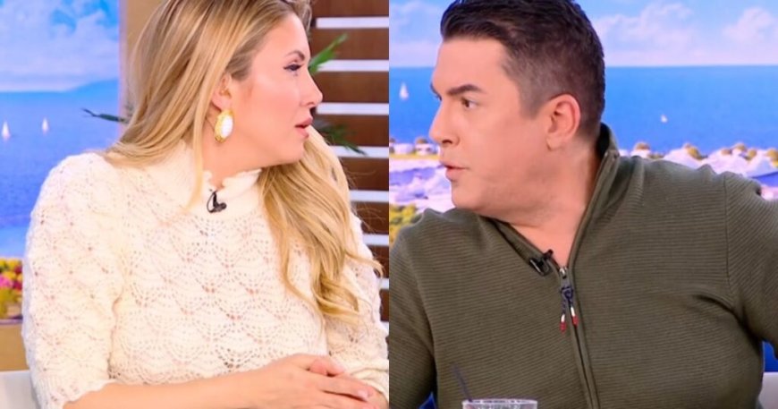 Πάνος Κατσαρίδης και Φωτεινή Πετρογιάννη σε άβολο διάλογο στον αέρα – «Κάνε εσύ τη δουλειά σου και άσε εμένα να κάνω τη δική μου»