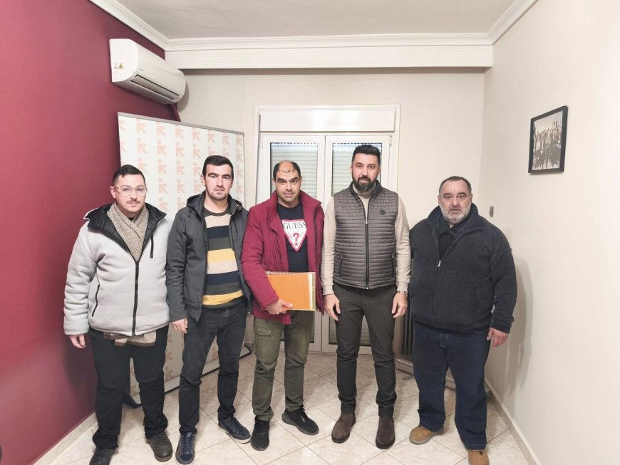 Συνάντηση Οζγκιούρ Φερχάτ με κτηνοτροφικό σύλλογο Ροδόπης