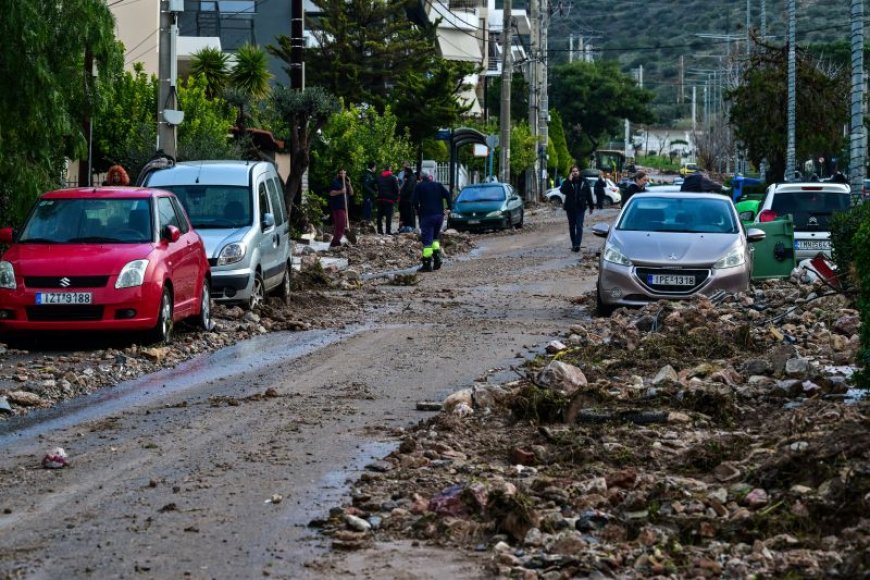 Κακοκαιρία: Όγκοι νερού μισού έτους έπεσαν μέσα σε μία ημέρα