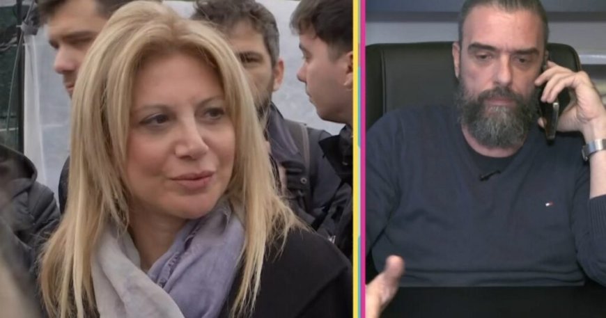 Σωτήρης Τσαφούλιας για Μαρία Καρυστιανού: «Ήταν σφάλμα η δήλωσή της και το να μπει σε αυτό το πεδίο συζήτησης»