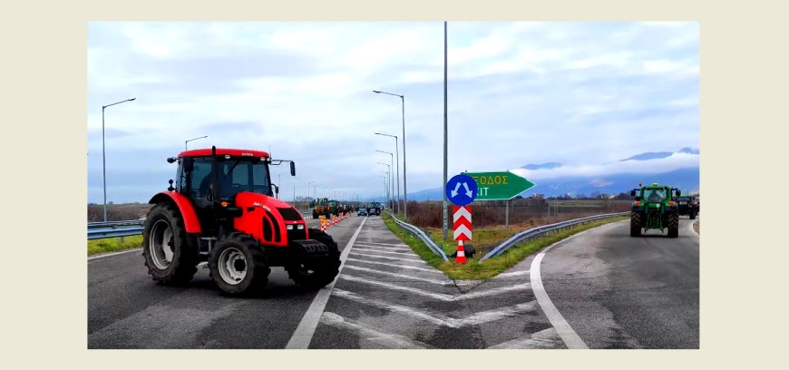Αποχώρησε από την Εγνατία Οδό (και) το μπλόκο αγροτών της Ροδόπης