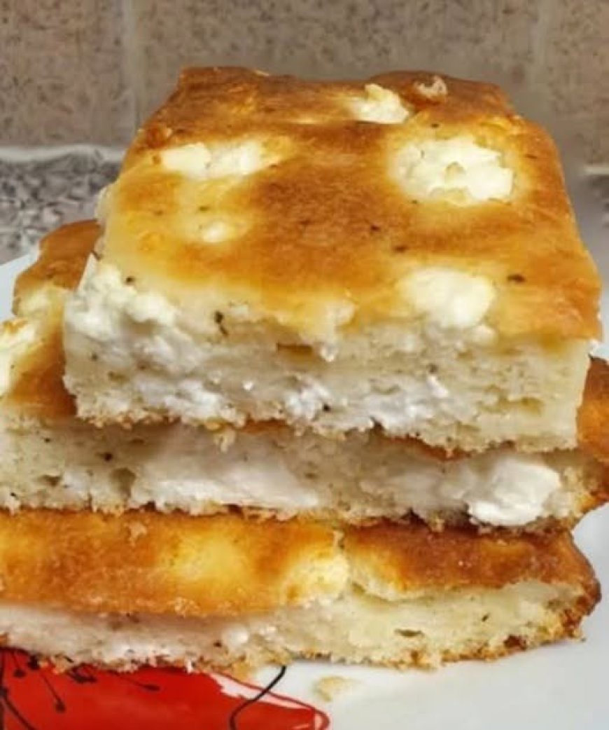 Εύκολη Και πεντανόστιμη τυρόπιτα χωρίς φύλλο!!!