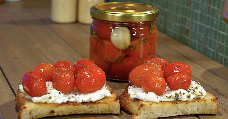Απογείωσε τα σάντουιτς ή τις μπρουσκέτες σου με αυτό το υπέροχο ντοματάκι κονφί 🍅