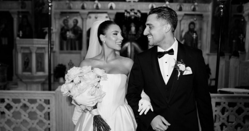 Παντρεύτηκαν Σάκης Κατσούλης και Μαριαλένα Ρουμελιώτη – Οι πρώτες επίσημες φωτογραφίες